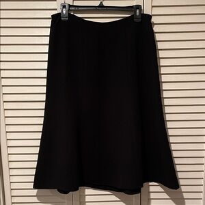 George Classic Black A-Line Skirt